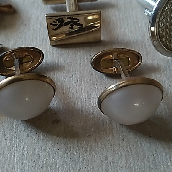 βοΈ 1930-60 SWANK Cufflinks, Tie Bars Lot - Picture 4 of 16